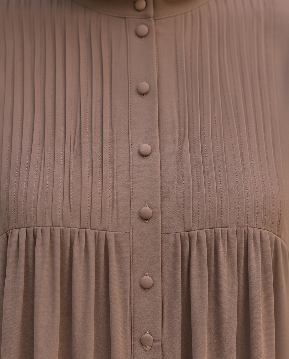 Elegante Dubai Abaya Taupe