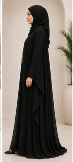 Weiße Premium Abaya – Noor Collection
