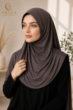 Premium Jersey Hijab – Mauve Rose