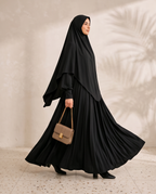 Elegant Butterfly Abaya – schwarz