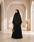 Elegant Butterfly Abaya – schwarz