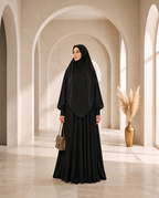 Elegant Butterfly Abaya – schwarz